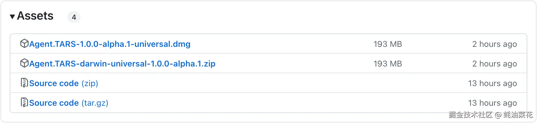 Github Releases