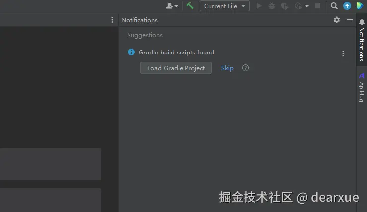 ApiHug Load gradle project