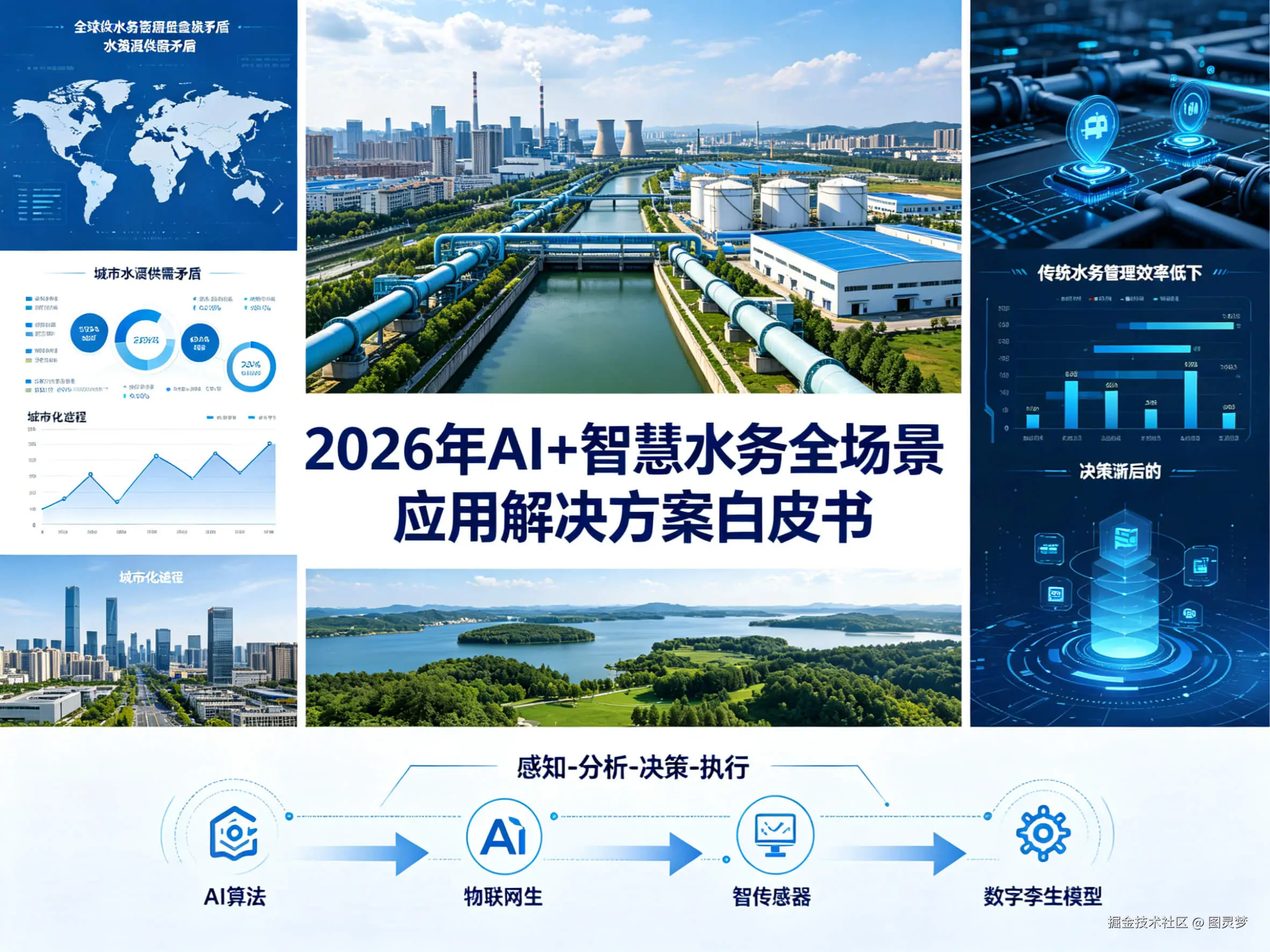 2026年AI+智慧水务全场景应用解决方案白皮书 - 全2509页下载