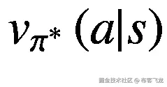{v}_{\pi^{\ast }}\left(a|s\right)