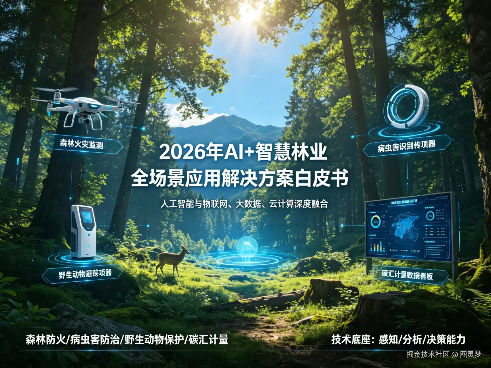 2026年AI+智慧林业全场景应用解决方案白皮书 - 全2101页下载