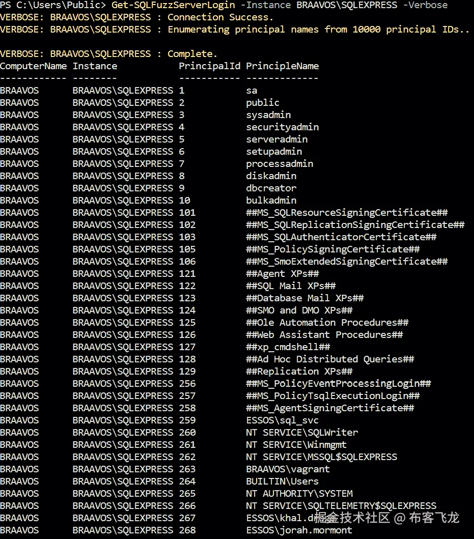 图 9.4 – 实例的所有服务器登录