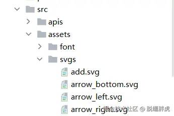 项目资源存放路径