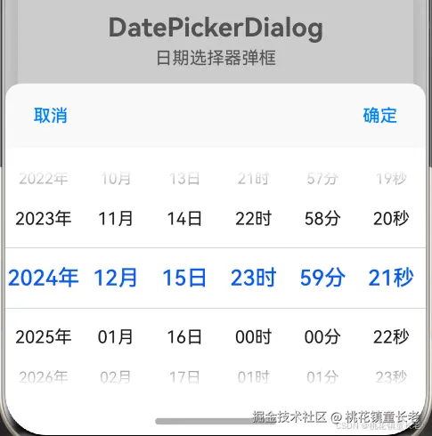 DatePickerDialog