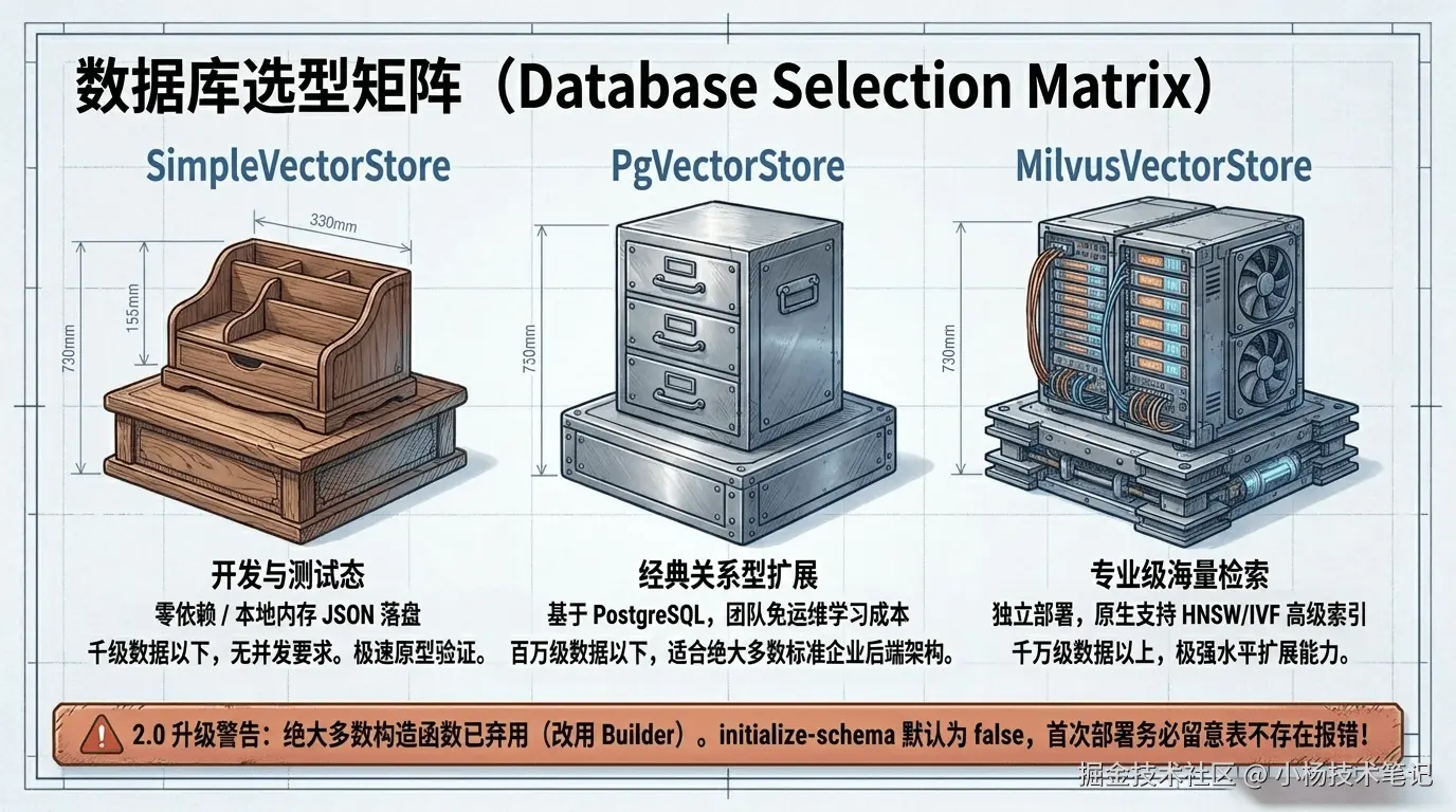数据库选型矩阵