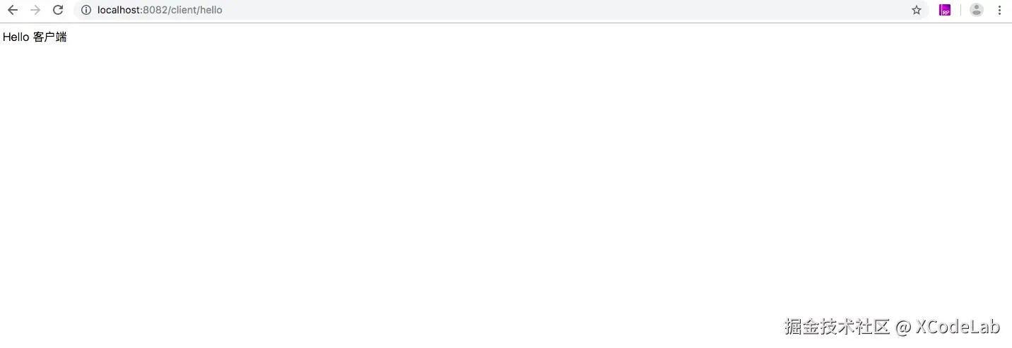 客户端调用服务端响应结果