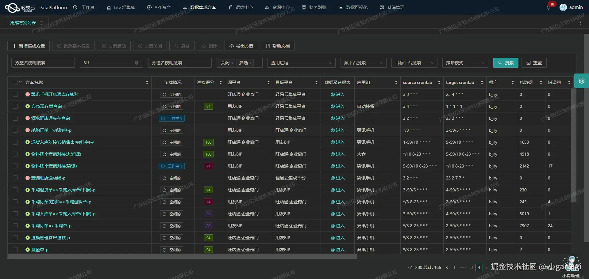 数据集成平台API接口配置