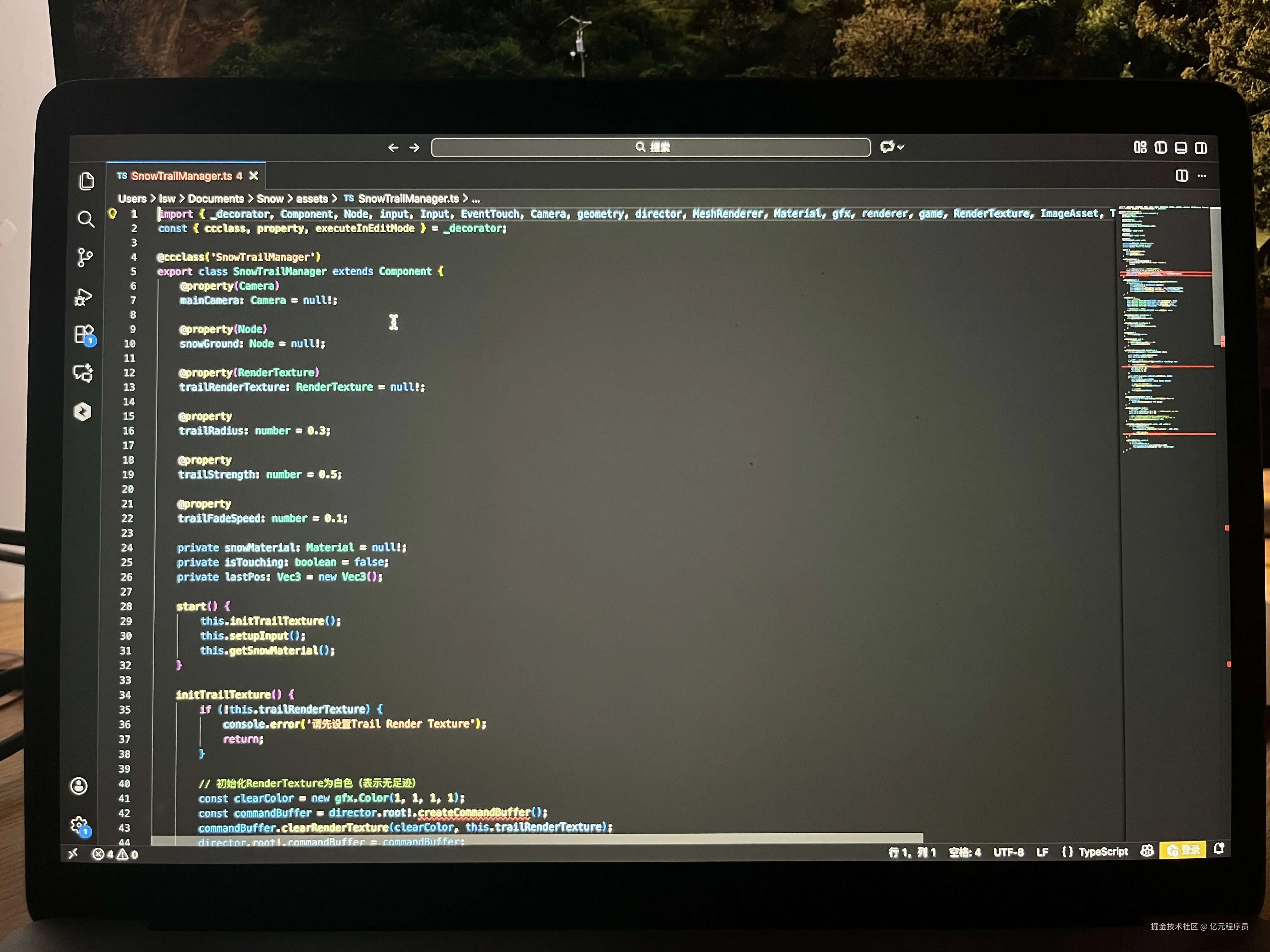 笔记本仅可见44行代码