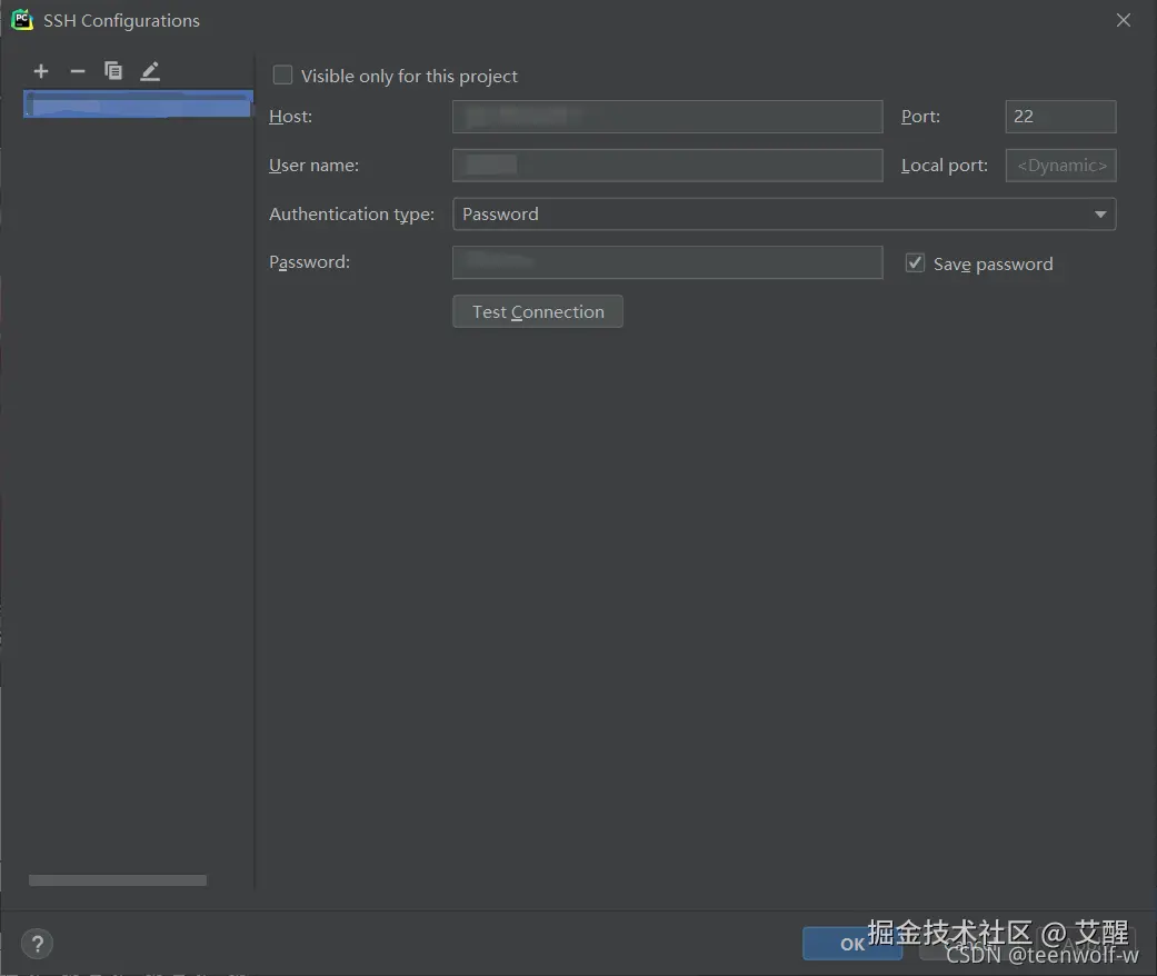 ssh configuration