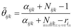 使用狄利克雷分布的先验和后验