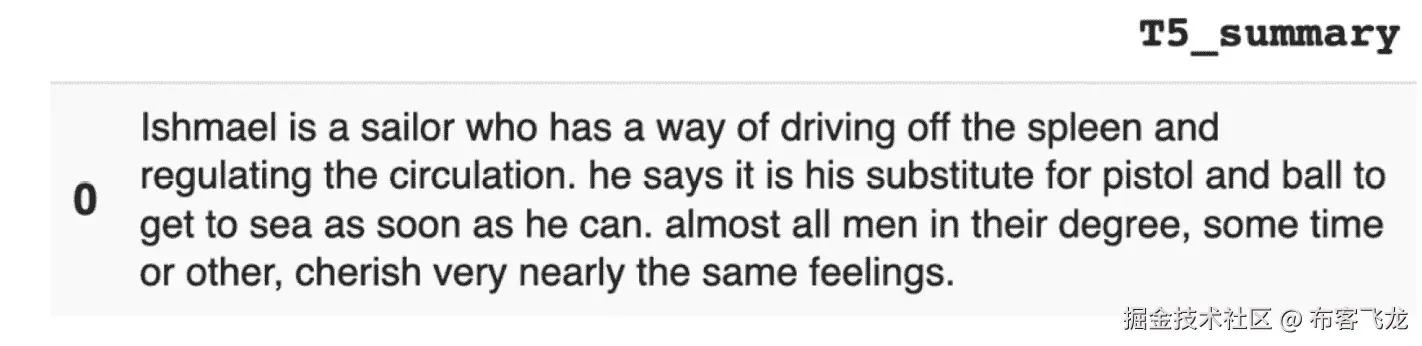 图 6.21 – 摘要 T5 NLP 引擎 – 2