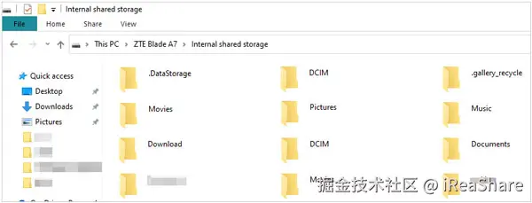 将屏幕截图从 Android 拖放到 PC