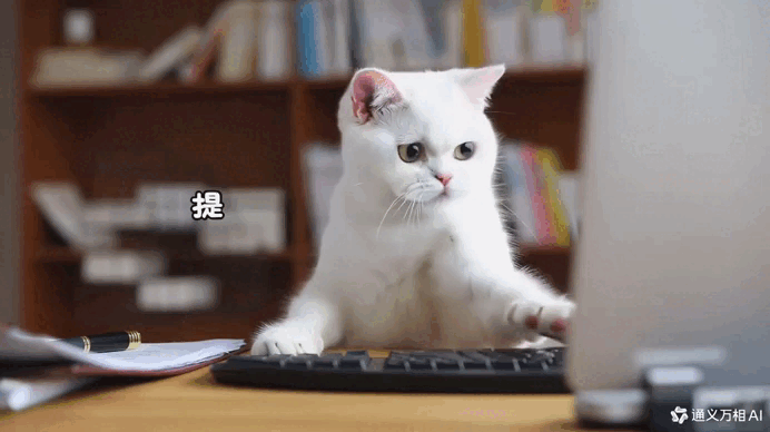 通义万相2.1测试-猫咪何以退休.gif