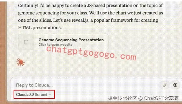 使用Claude 3.5 Sonnet模型