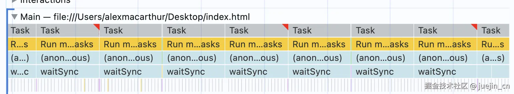 少一行的火焰图