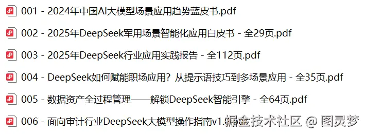 DeepSeek资料合集：行业场景应用白皮书，产业全景及行业分析报告