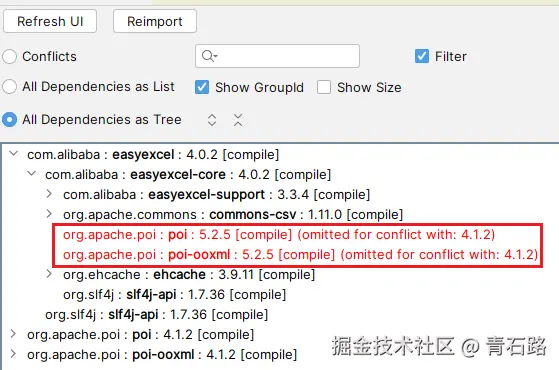 easyexcel_依赖