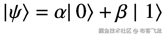 \left|\left.\psi \right\rangle =\alpha \right|\left.0\right\rangle +\beta \mid \left.1\right\rangle