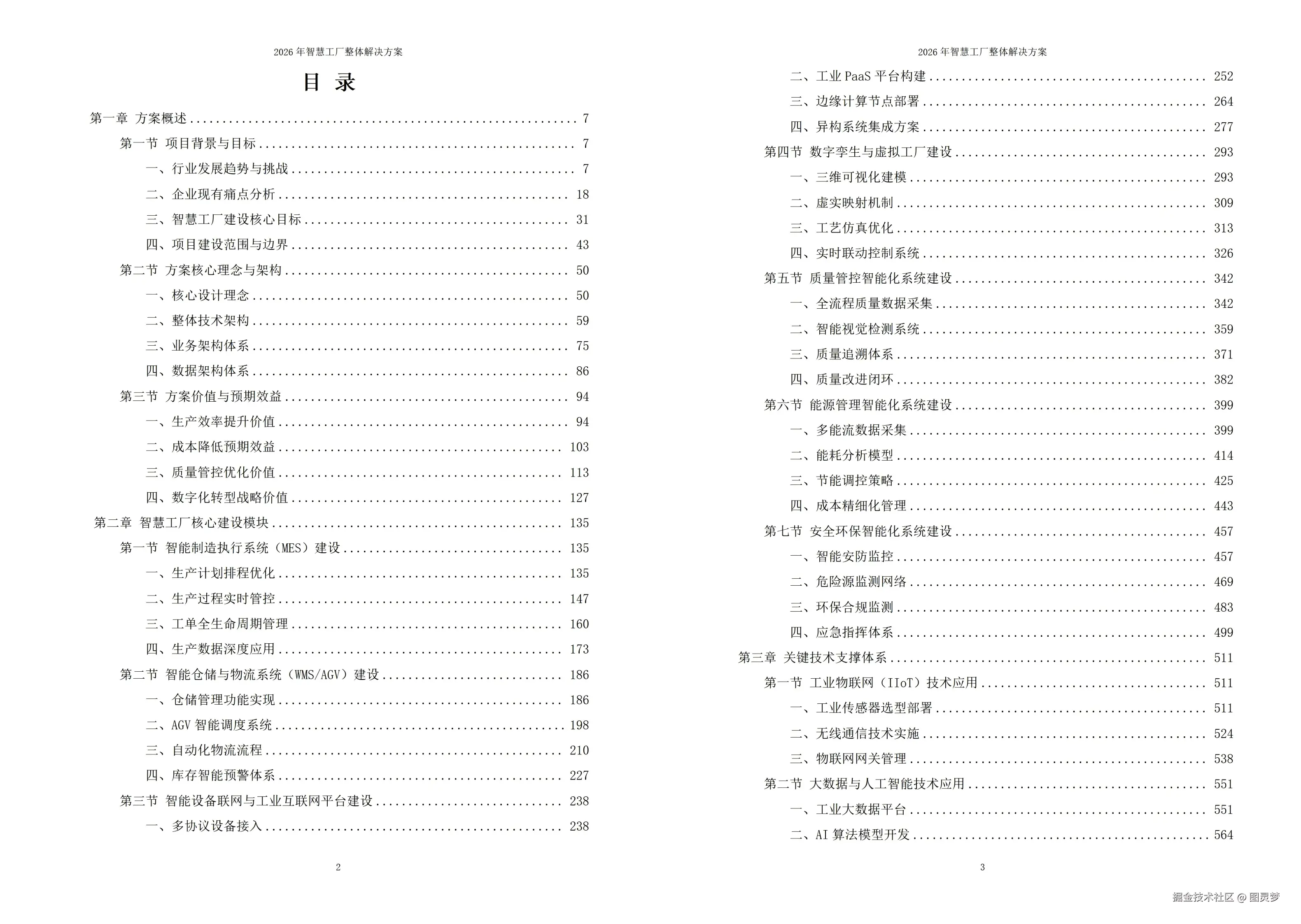 2026年智慧工厂整体解决方案 - 全1121页下载